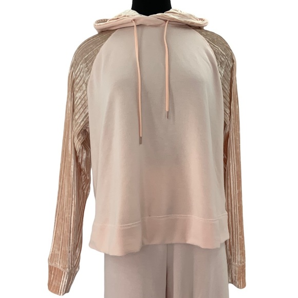 CALIA by Carrie Underwood Pink Hoodie with Velvety Sleeves and Hood D1 - Picture 4 of 13